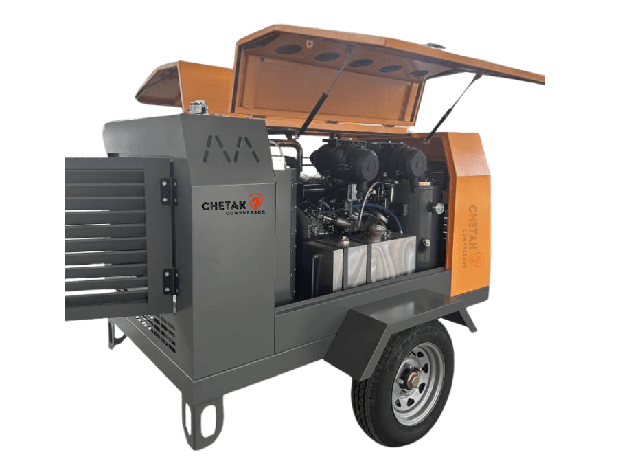 Portable Diesel Air Compressor